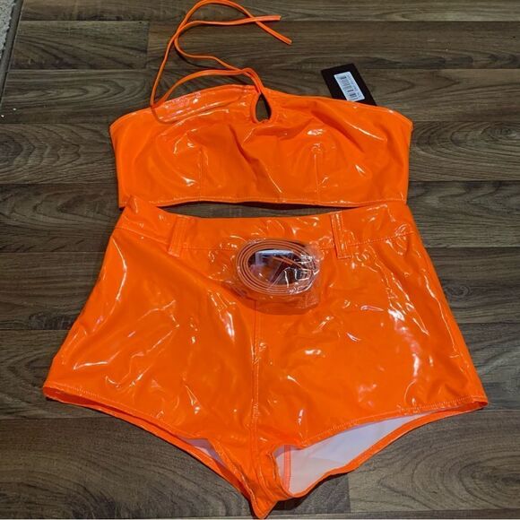 Orange Fanta Beverage Babe Fashion Nova Costume - Picture 6 of 6